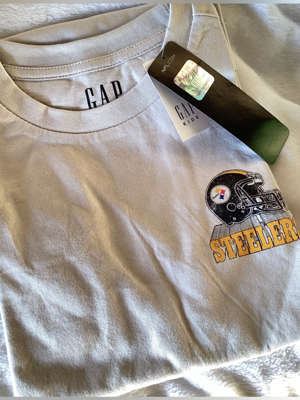 🏈Pittsburgh Steelers Graphic T-Shirt NFL Gap Kisa NEW XL 12